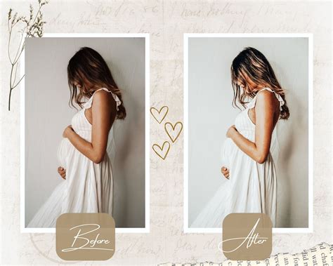 Maternity Lightroom Presets: Mobile & Desktop, Mom Blogger (digital ...