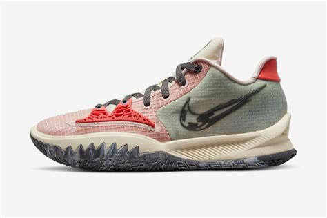 Nike Kyrie 4 Low Pale Coral Iron Grey Cashmere CW3985-800 - Nike Kyrie ...