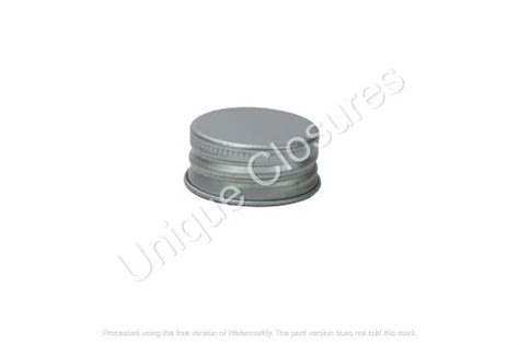 Aluminium Tin Screw Cap - 25mm Round Aluminium Tin Screw Caps ...