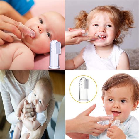 Silicone Finger Toothbrushes for Babies
