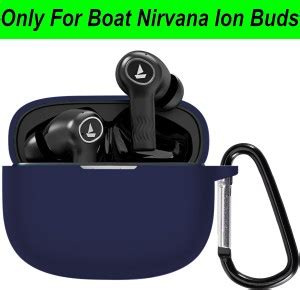 LATALI Silicone Pull String Earbuds Case For Boat Airdopes Nirvana Ion ...