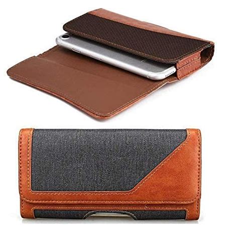 OneLike Magnetic Holster,Belt Texture Cover Pu Leather Magnetic Phone ...