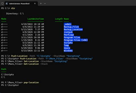 How to Change Directory in PowerShell 的图像结果