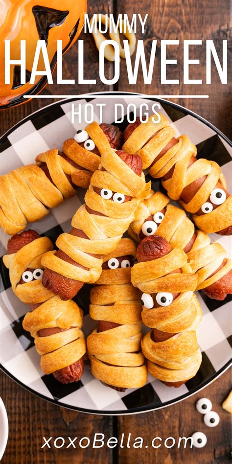 Mummy Halloween Hot Dogs - xoxoBella