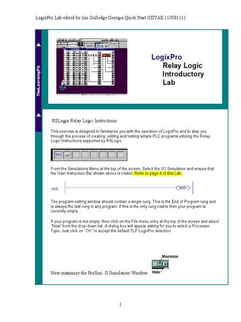 Image result for LogixPro Door Simulation Student Exercise Utilizing Relay Logic