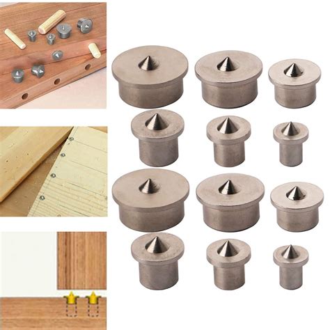 CESFONJER Dowel Pin Center Woodworking Alignment Tool Points Marker ...