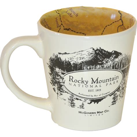 Mug - RMNP Map - Rocky Mountain Conservancy
