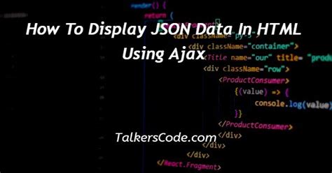 Image result for How to Display On Div Using JSON Objects CodePen