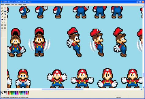 SMBHotS Mario Sprite Sheet 2015 Preview by AsylusGoji91 on DeviantArt