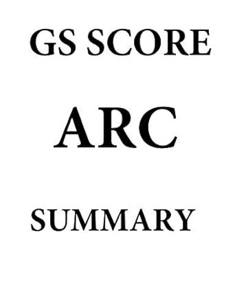 Amazon.in: Buy GS SCORE - ARC - SUMMARY Book Online at Low Prices in ...