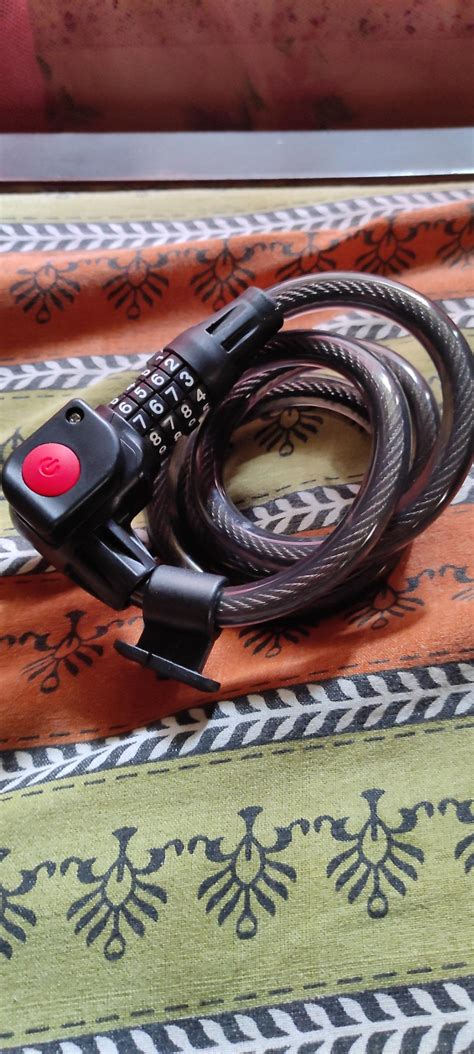 FASTPED®Bicycle Smart Adjustable Number Lock with Computer Keys and ...