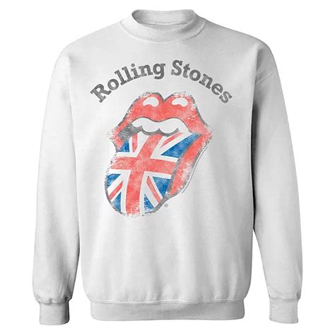 Men's Rolling Stones Union Jack Sweatshirt
