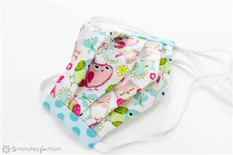 Homemade Cloth Face Mask Pattern 的图像结果