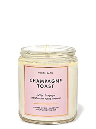 Bath & Body Works Champagne Toast Single Wick Candle 198 g : Amazon.in ...