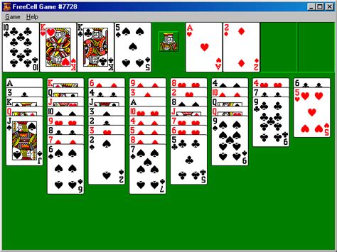 Image result for FreeCell Solitaire Windows XP