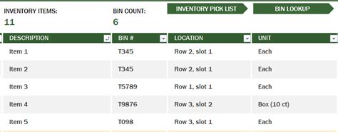 Material Quantity Record Sheet | Excel Templates