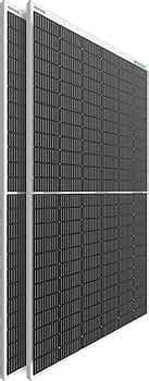 WAAREE Bi-55-525wp High Efficiency Dual Glass Bifacial Mono PERC Solar ...