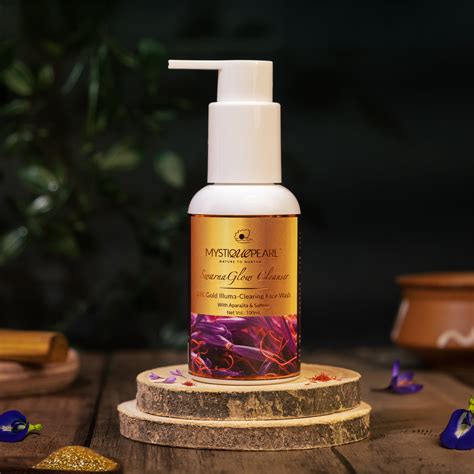 SwarnaGlow Illuma-Clearing Face Wash with Silk Protein & 24K Gold