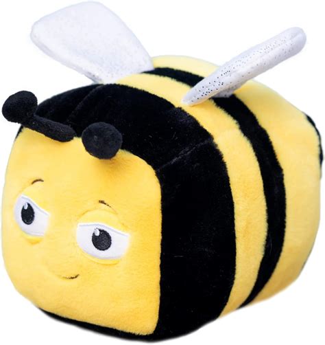Amazon.com: YONLIT Cuddly Fuzzy Bumblebee Stuffed Animal Emotional ...