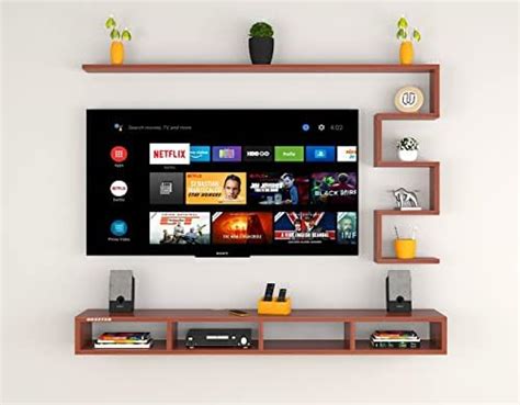 Anikaa Cindy Engineered Wood Wall Mount TV Unit/TV Stand/TV Cabinet/TV ...