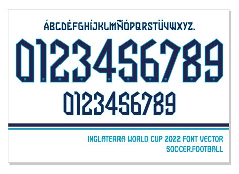 England Football Shirt Font Free at Aaron Battye blog
