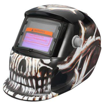Atoz prime Skeleton Pattern Auto Darkening Solar Welding Welders Helmet ...