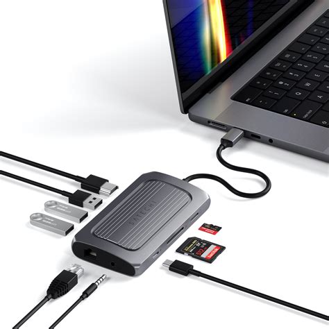 USB4 Multiport Adapter with 8K HDMI | Satechi - Apple and PC Accessories