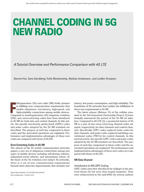 Rezultat imagine pentru 5G Channel Coding