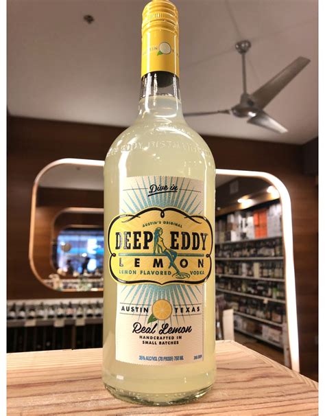 Deep Eddy Lemon Vodka - 750 ML - Downtown Wine + Spirits