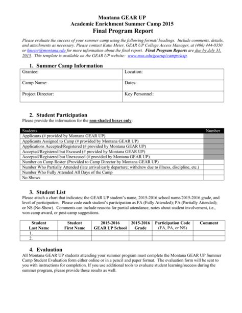 Image result for Program Report