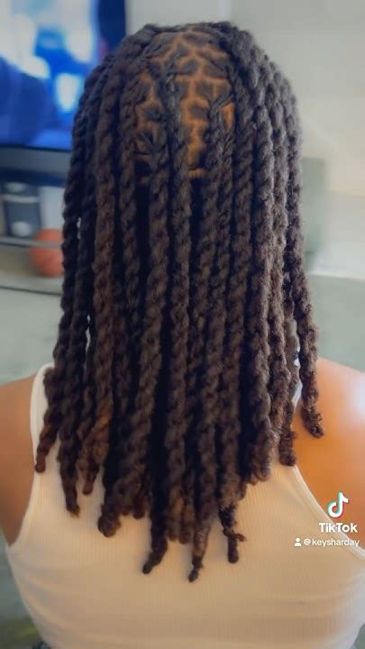 Nothing like a fresh 4 strand twist 🥳 #locs #locgoals - YouTube