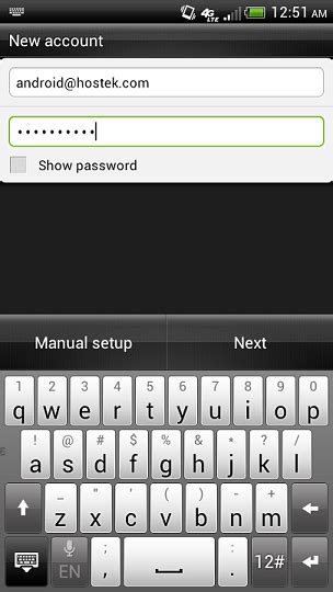 Image result for Android Email Setup NHS