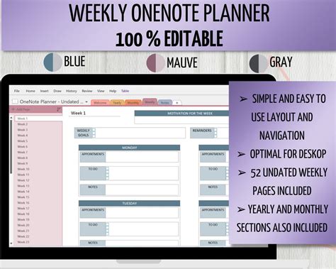 Image result for OneNote Planner