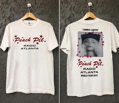 Beyonce Cowboy Carter Tour Merch 2025 Atlanta Exclusive T-Shirt reprint ...