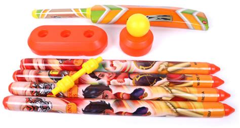 Mahim Enterprise MAHIM Plastic Cricket Kit with Cricket Bat-Ball and ...