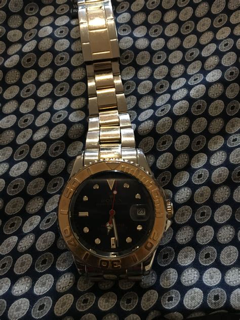 Rolex Yatchtmaster, Gold and silver belt, my much prized possession. | Silver belts, Rolex ...