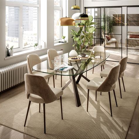 Glass Top Dining Room Table