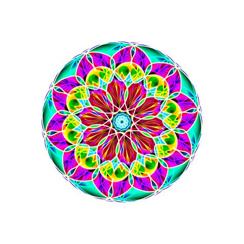 Mandala Pattern Kaleidoscope Free Stock Photo - Public Domain Pictures