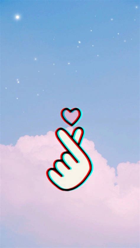 [100+] Korean Finger Heart Wallpapers | Wallpapers.com