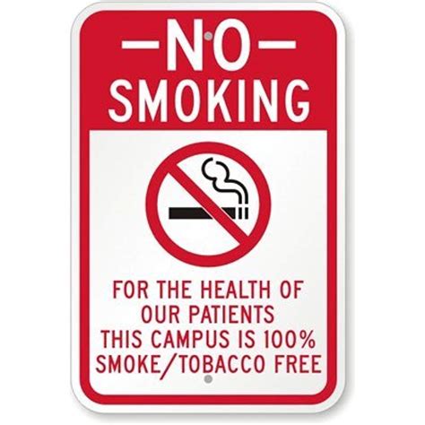 Buy Dreamawsl Notice Board No Smoking: for The of Our Patients This ...