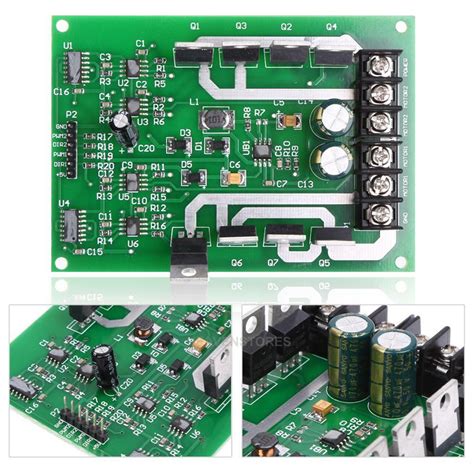 Dual Motor Driver DIY Module Board H-bridge DC MOSFET IRF3205 3-36V 15 ...