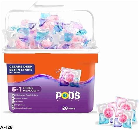 Vicenza Extra-Strong 5 in 1 Laundry Pods - Stain Fighting Lavender ...