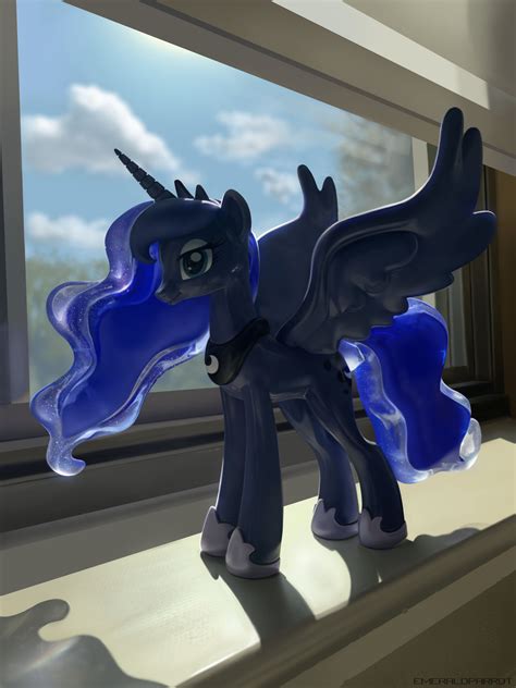 Princess Luna Figure Study (2019) by EmeraldParrot on DeviantArt