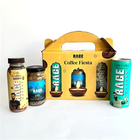 Coffee Fiesta Gift Box (Silk Blend Creamy Hazelnut 50 Gm, RTD Hazelnut ...