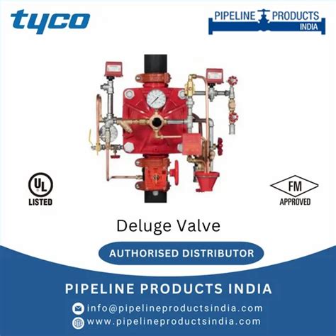 Fire Hydrant System - Deluge Valve Tyco Trader - Retailer from New Delhi