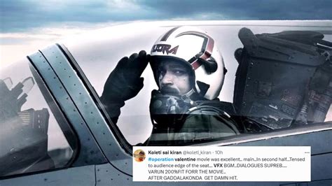 Operation Valentine Twitter Review: Varun Tej-Manushi Chhillar's Film ...