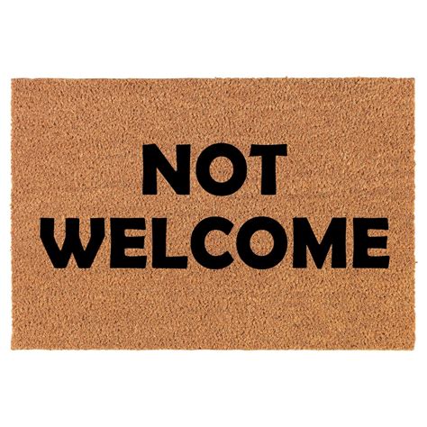 Image result for Not Welcome Mat