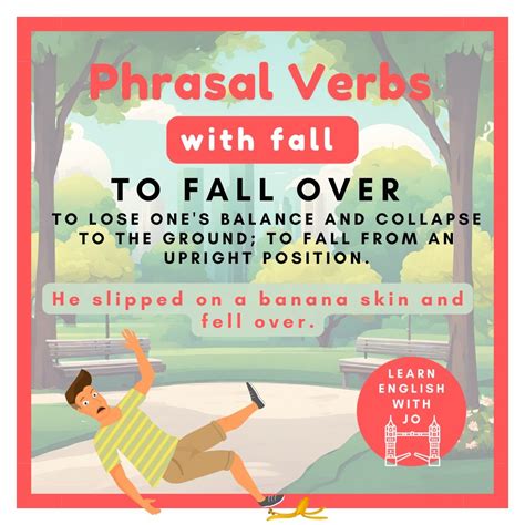 Learn English phrasal verbs with fall with meanings and examples ...