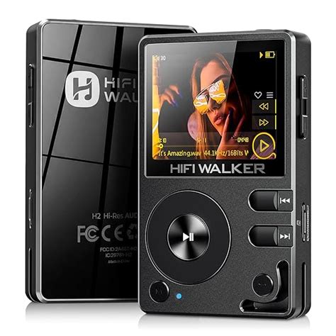 HIFI WALKER H2-128GB MP3 Player Bluetooth 5.2 Hi Res Music Player Flac ...