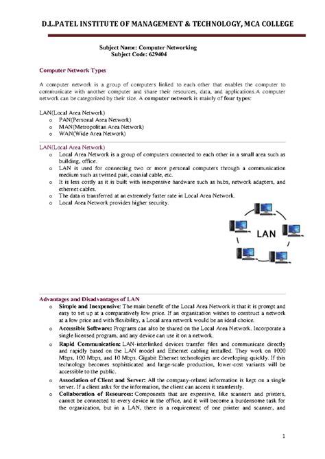 Computer Networking Overview: Types, Advantages, and Disadvantages ...